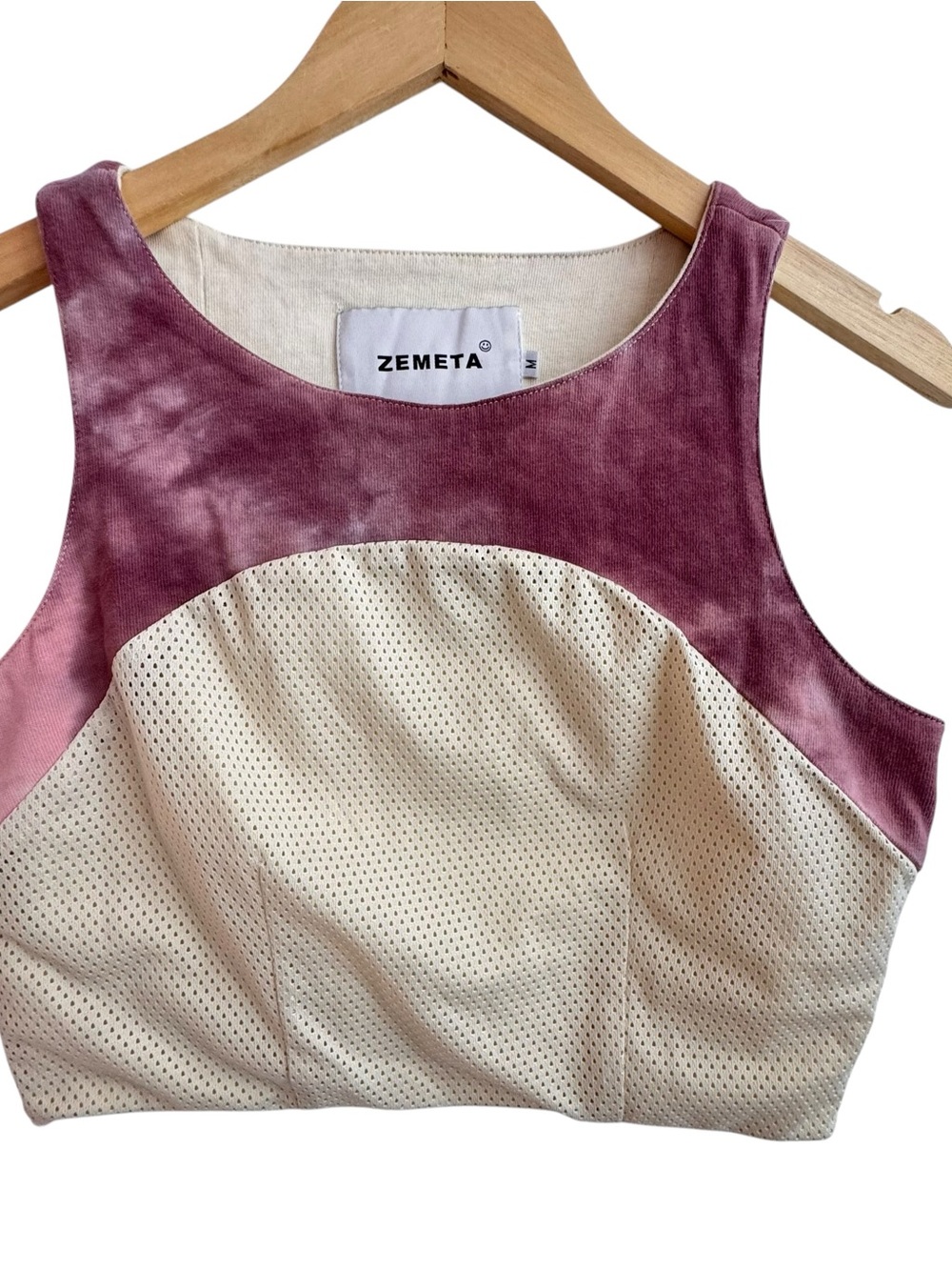 ZEMETA Tie Dye Crop Top Hiphop Dollskill Sleeveless crop top M